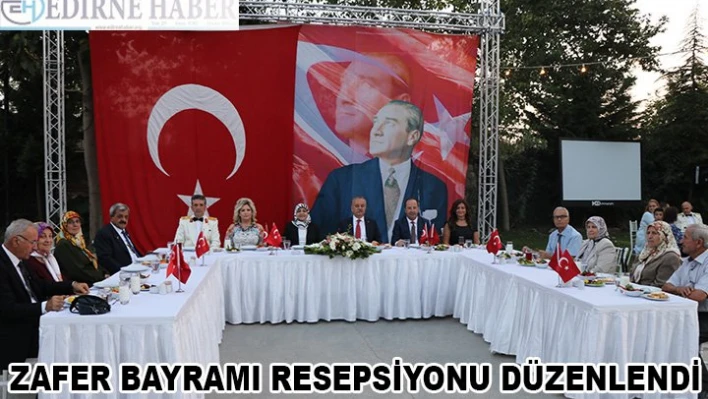 Resepsiyon düzenlendi