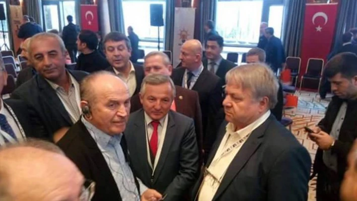 Toplantıya katıldı