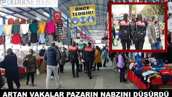 Artan vakalar pazarın nabzını düşürdü