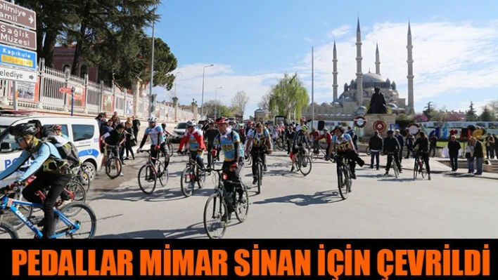 Koca Usta için pedal çevirdiler