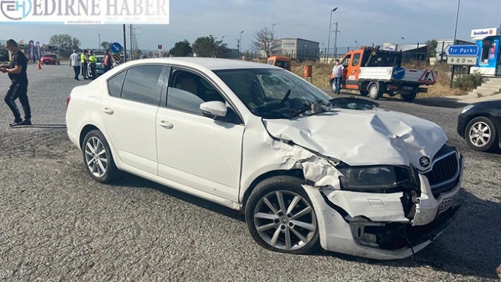  Trafik kazası: 2 yaralı