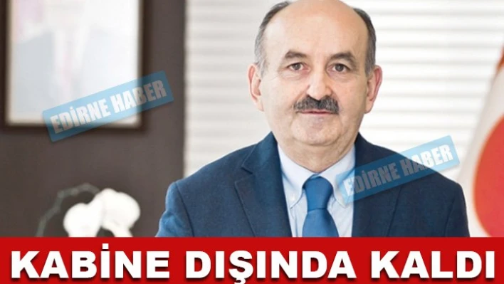 Müezzinoğlu, yeni kabine yer almadı
