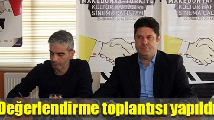 Çalıştayı değerlendirdiler