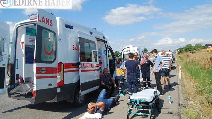 6 kişi yaralandı