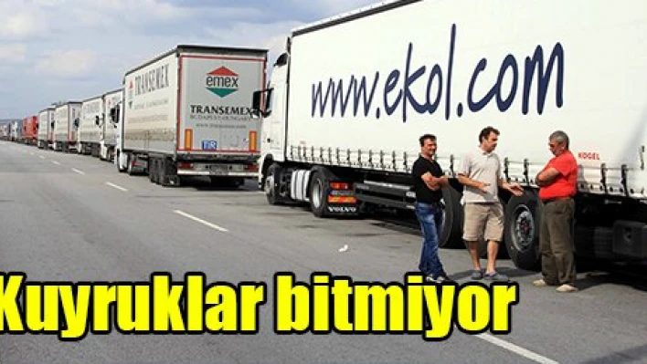 Kuyruklar bitmiyor