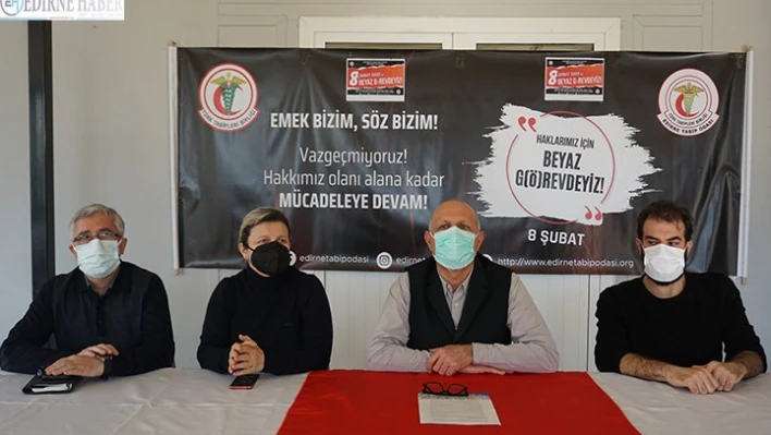 Hekimler ve sağlık çalışanları eylem yapacak