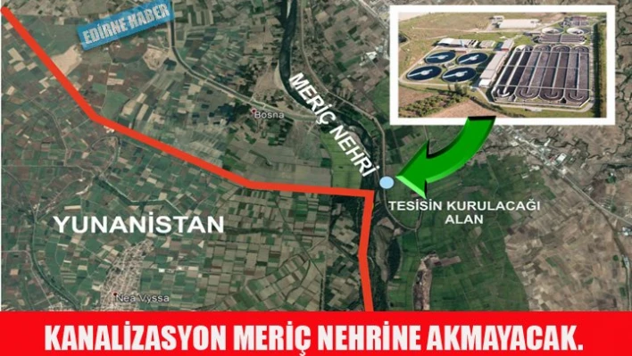Kanalizasyon nehirlere akmayacak