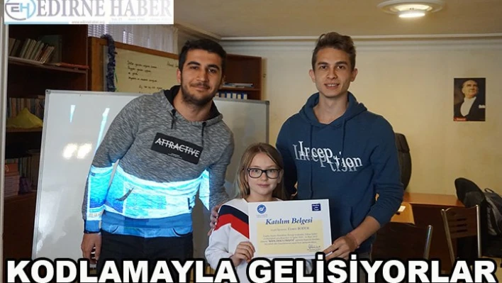 Kodlamayla gelişiyorlar