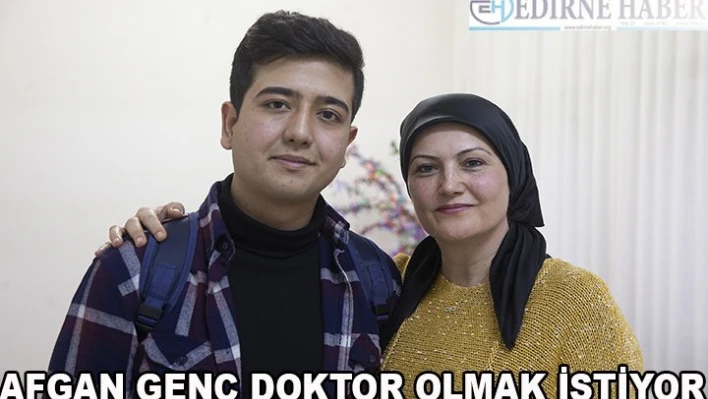 Afgan genç doktor olmak istiyor