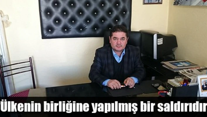 'Şiddetle kınıyorum'