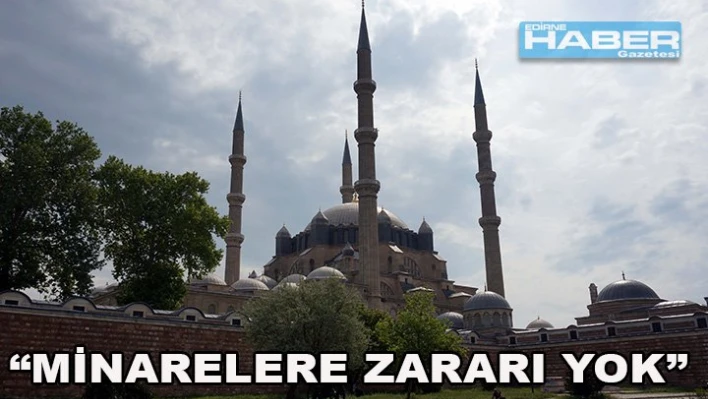 Selimiye Camisi'nin mahyaları hazır