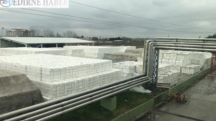 Tekirdağ'dan 80 ülkeye temizlik kağıdı ihracatı yapılıyor