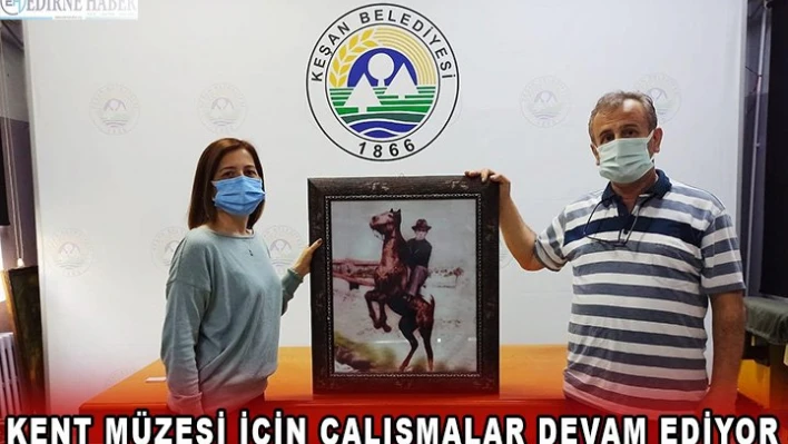 Müze çalışmaları devam ediyor