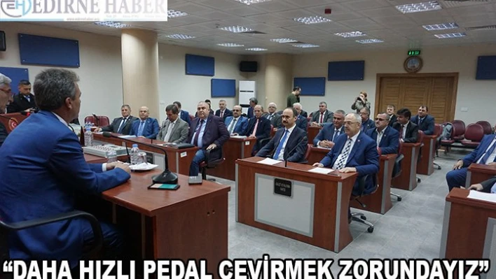 'Daha hızlı pedal çevirmeliyiz'