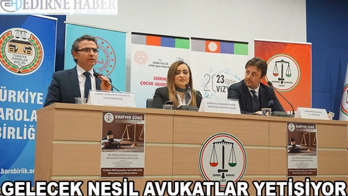 Gelecek nesil avukatlar yetişiyor
