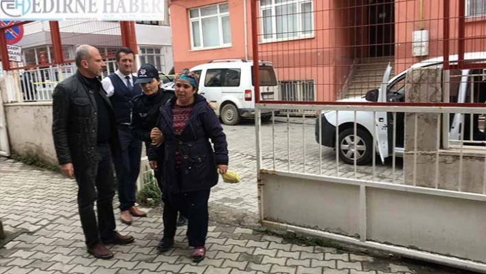 Eşini öldüren kadın tutuklandı