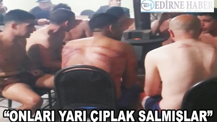 Düzensiz göçmenlerin darp edilerek geri itildiği iddiası