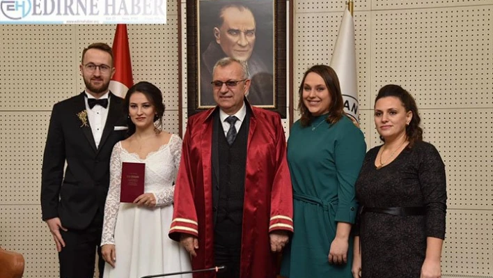 Polonya'da tanıştı Edirne'de evlendi