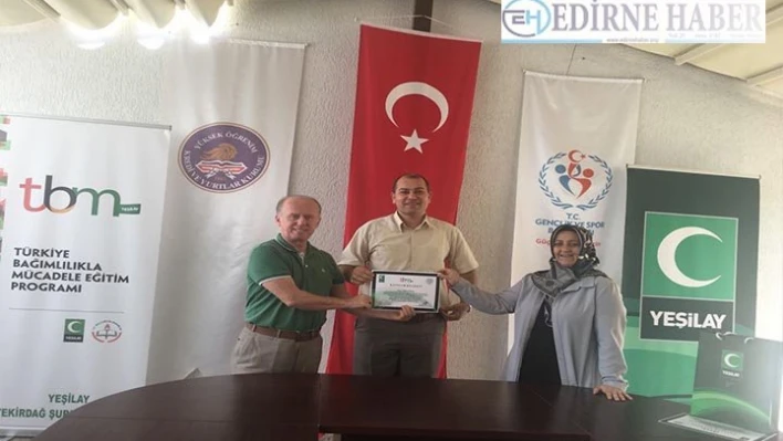 Tekirdağ'da 'Bağımlılıkla Mücadele' çalışması