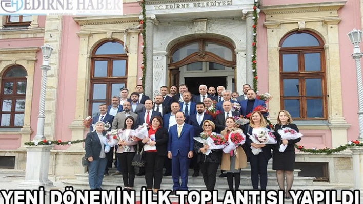 Yeni dönemin ilk toplantısı yapıldı