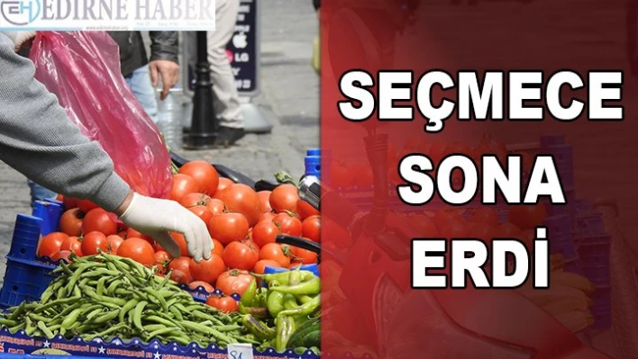 SEÇMECE SONA ERDİ