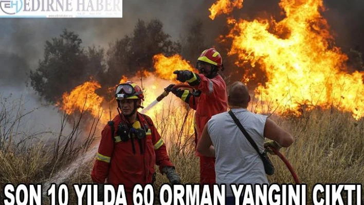 SON 10 YILDA 60 ORMAN YANGINI ÇIKTI