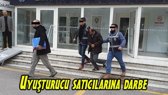 Uyuşturucu satıcılarına darbe
