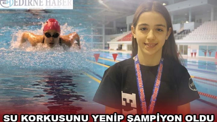SU KORKUSUNU YENİP ŞAMPİYON OLDU