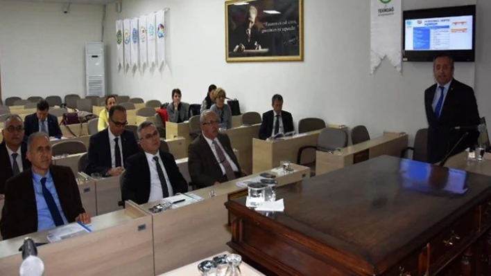 Değerlendirme toplantısı yapıldı