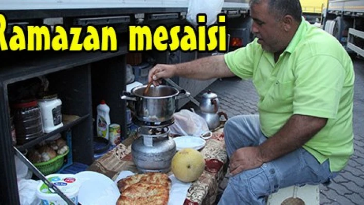 Ramazan mesaisi