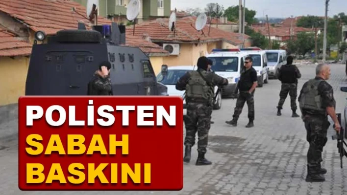 1 silah ve uyuşturucu ele geçti