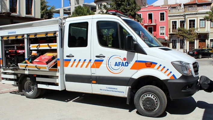 AFAD'a yeni kurtarma aracı