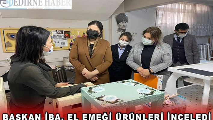 Başkan İba, Yıldırım Toplum Merkezi'ni ziyaret etti
