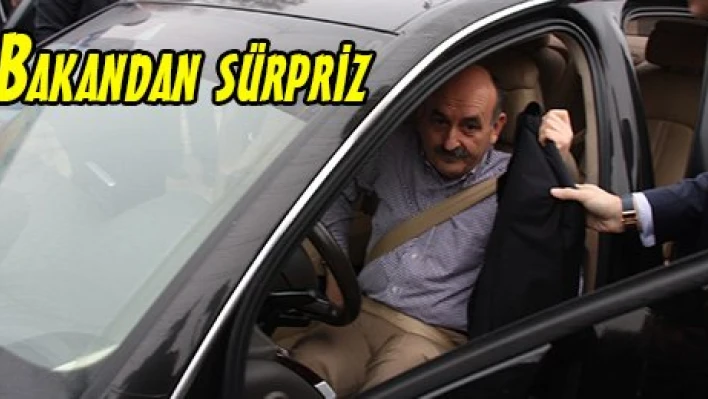 Bakandan sürpriz