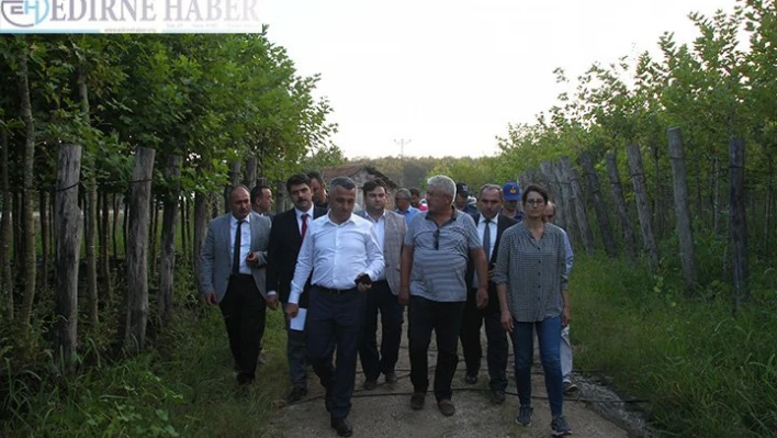 Vali Bilgin'den  kadın girişimciye ziyaret