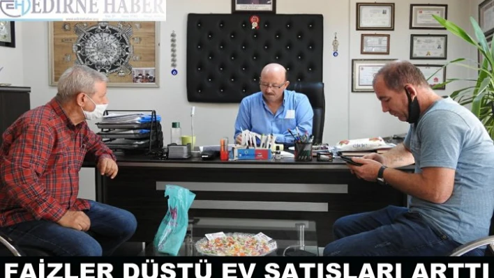 Faiz düştü, ev satışı arttı