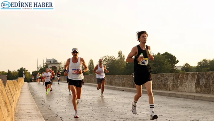 10. Uluslararası Edirne Maratonu koşuldu