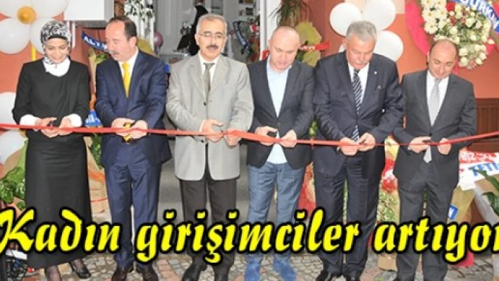 Kadın girişimciler artıyor