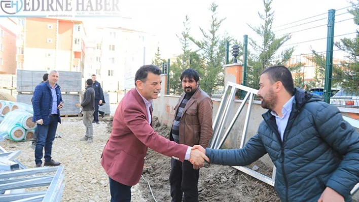 Yöresel ürün üretim ve satış merkezi yapımı devam ediyor