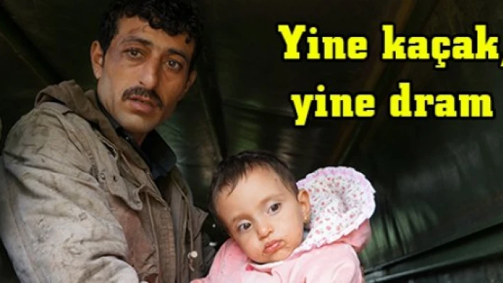 Yine kaçak, yine dram