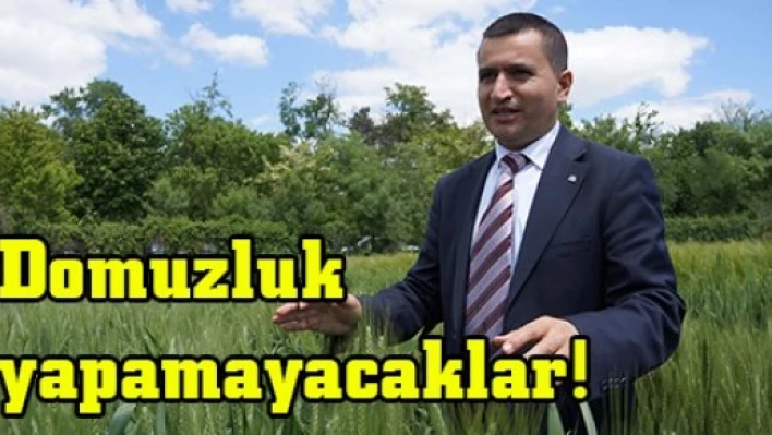 Domuzluk yapamayacaklar!