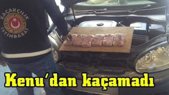 Kenu'dan kaçamadı