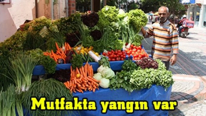 Mutfakta yangın var