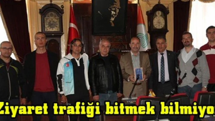 Ziyaret trafiği bitmek bilmiyor
