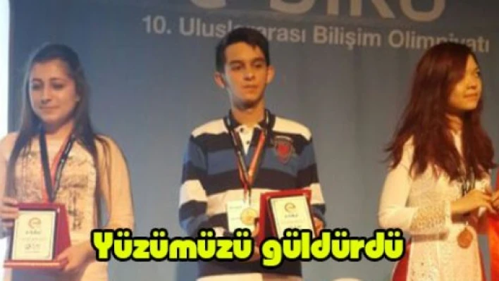 Yüzümüzü güldürdü