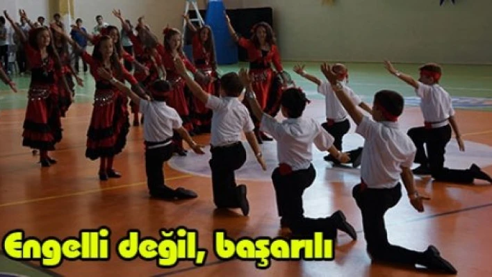 Engelli değil, başarılı 