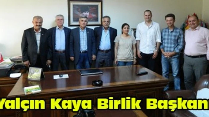 Yalçın Kaya Birlik Başkanı