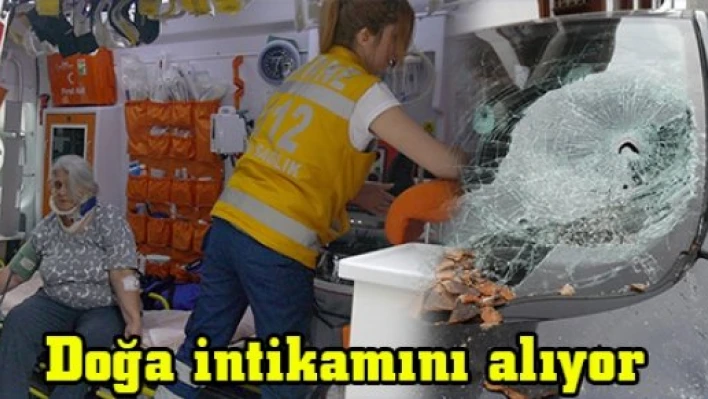 Doğa intikamını alıyor