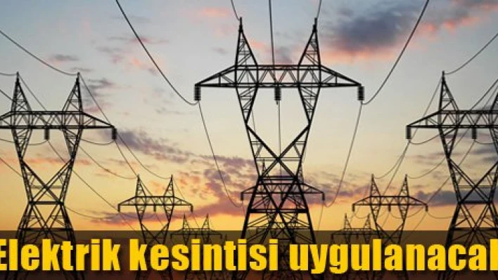 Elektrik yok