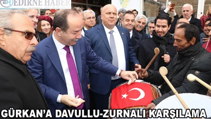 Davullu-zurnalı karşılama